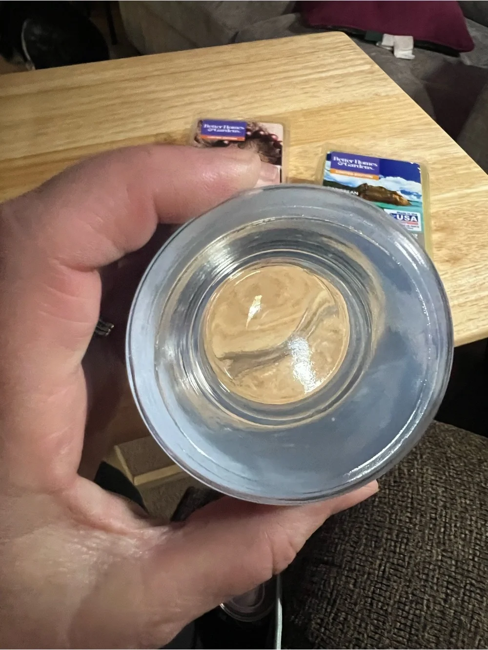 Blue Agate Pattern Plug-In Night Light - Unbranded plus 2 wax melts